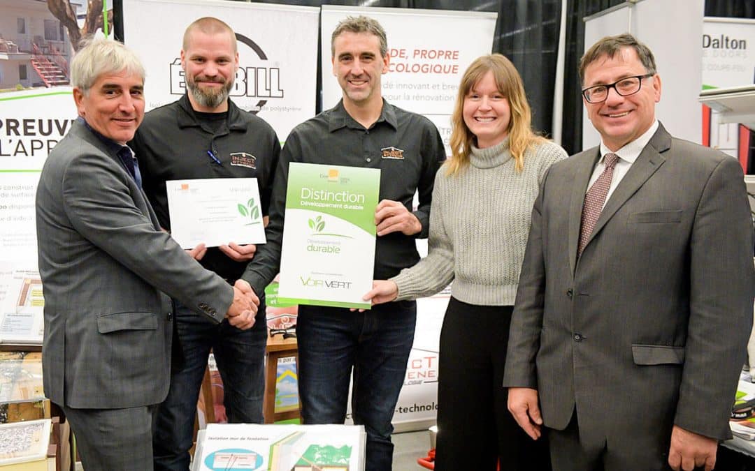 Distinction Développement durable : 2019